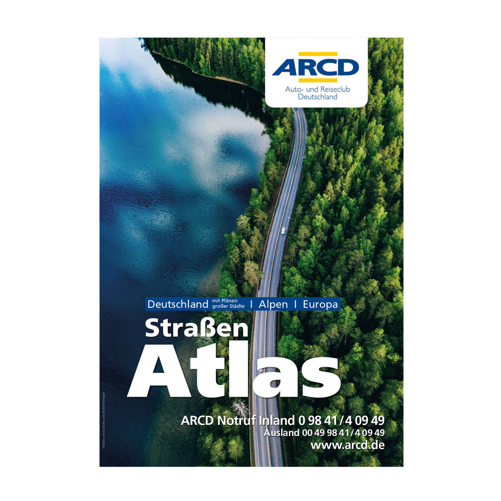 ARCD Straßenatlas.