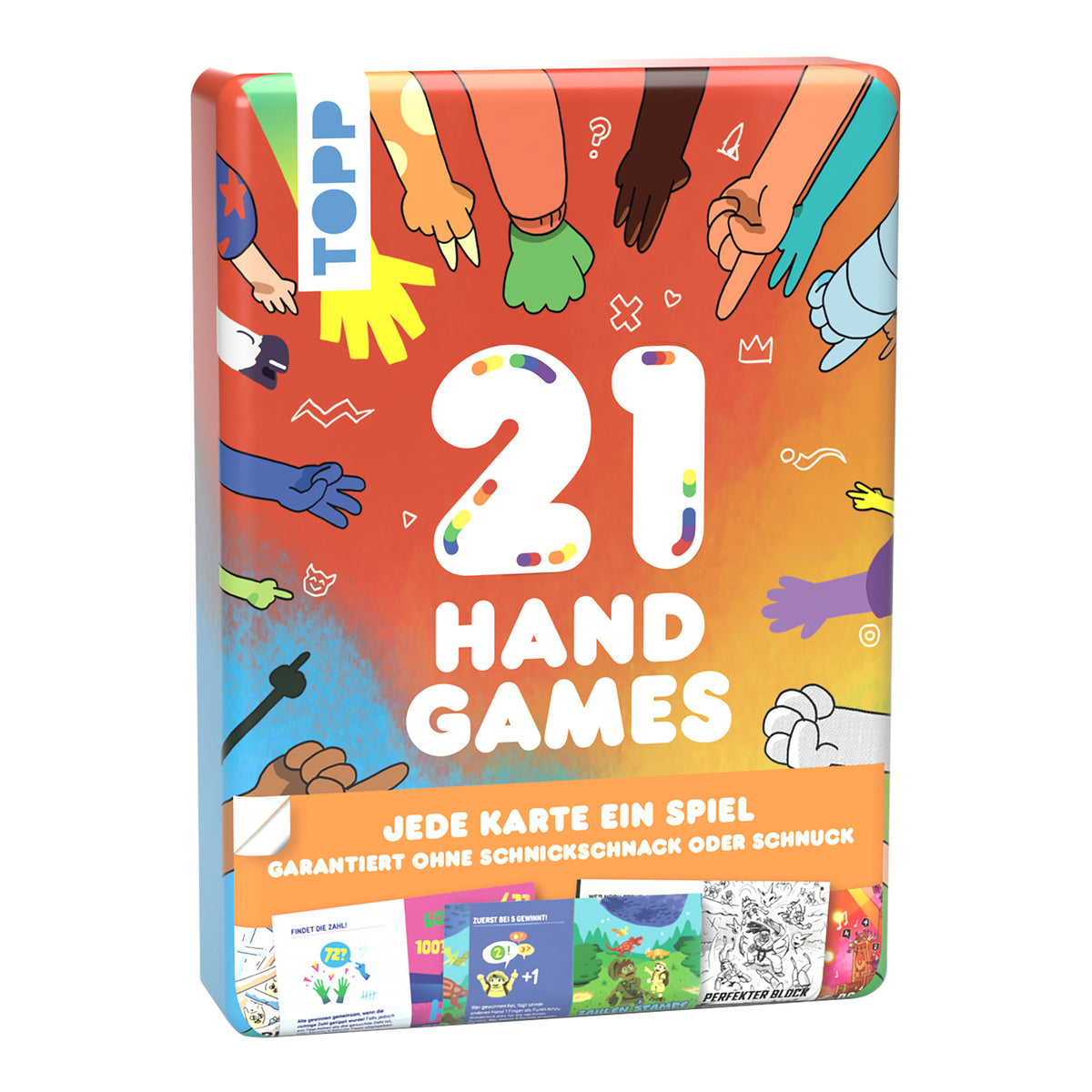 21 Hand Games – Garantiert ohne Schnickschnack oder Schnuck!