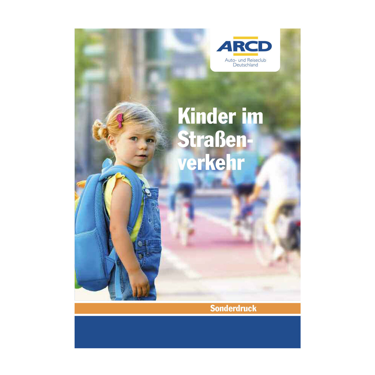 Broschüre Kinder zu Fuß im Straßenverkehr.
